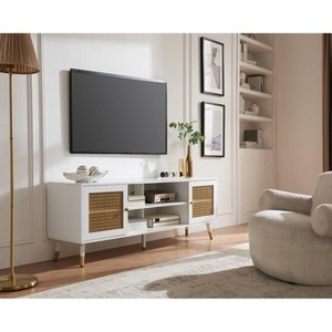 Probe Hues Boho TV Stand for TVs up to 70", Entertainment Center with Storage - 1 of 4