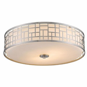 Z-Lite Elea 3 - Light Flush Mount in  Brushed Nickel - 1 of 1