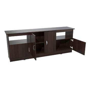 24.6" TV Stand for TVs up to 65" Espresso - Inval