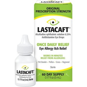Lastacaft Once Daily Relief, Eye Allergy Itch Relief Drops 0.17 Oz - 1 of 4