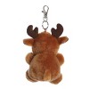 Aurora Mini Cinnamon Moose Palm Pals Adorable Clip-On Brown 4.5" - 4 of 4