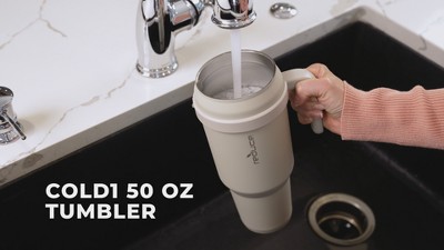 50 oz Tumbler - Cold1 50 oz tumbler with handle