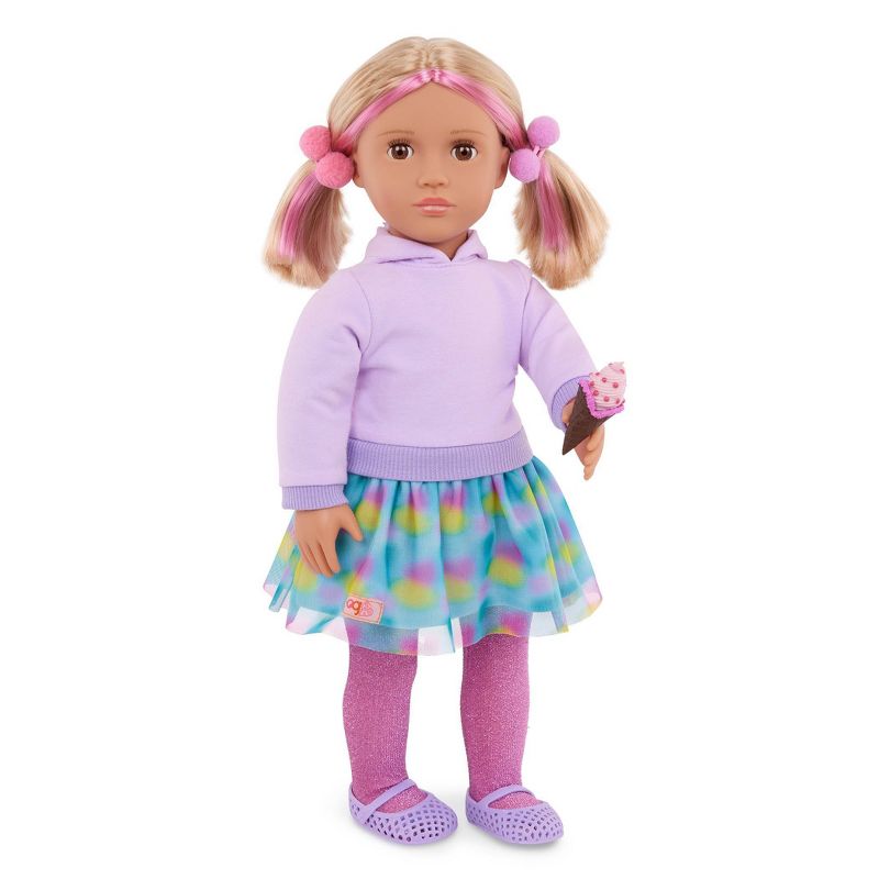 Our Generation Andy 18&#39;&#39; Doll &#38; Ice Cream Accessories Set, 1 of 6