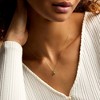 Pure Collection by Ross-Simons 0.26 Carat London Blue Topaz Pendant Necklace in 14kt Yellow Gold - 4 of 4