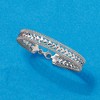 Ross-Simons Italian Sterling Silver Heart-Motif Bracelet - 3 of 4