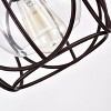 Chloe Lighting Rylee Transitional 1 Light Oil Rubbed Bronze Mini Pendant Ceiling Fixture 10" Wide - 3 of 4