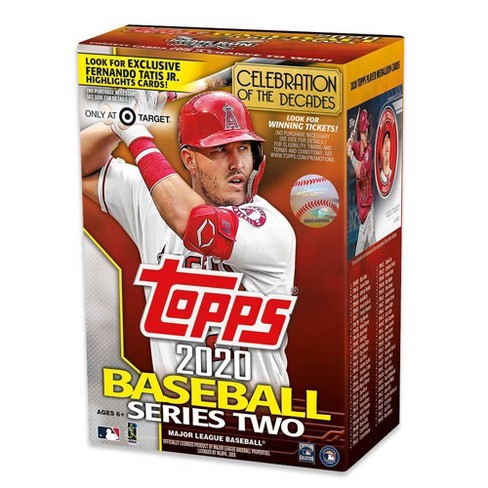 2023 Topps Mlb Chrome Baseball Trading Card Blaster Box : Target