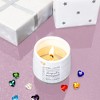 Pavilion Gift Company - October - 11 oz - 100% Soy Wax Reveal Candle with Birthstone Scent: Tranquility - Flame Candles - 4 of 4