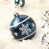 Christmas Tree Ornaments, 70 pcs Blue & Silver Shatterproof Christmas Ball Ornaments for Christmas Tree Decoration - 4 of 4