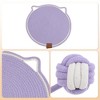 Unique Bargains Cat Scratcher Mat with A Cat Ball - 3 of 4