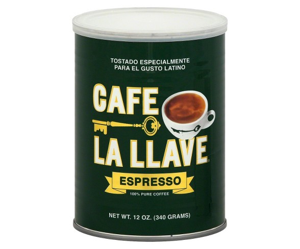 Cafe La Llave Espresso Dark Roast Coffee - 12oz