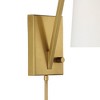 Crystorama Lighting Avon 1 - Light Sconce in  Aged Brass - 3 of 4