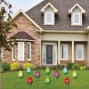 Big Dot of Happiness Christmas Light Bulbs - Lawn Decorations - Outdoor Holiday Party Yard Decorations - 10 Piece - 2 of 4