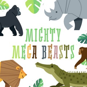 Mighty Mega Beasts - by  Clever Publishing (Board Book) - 1 of 1