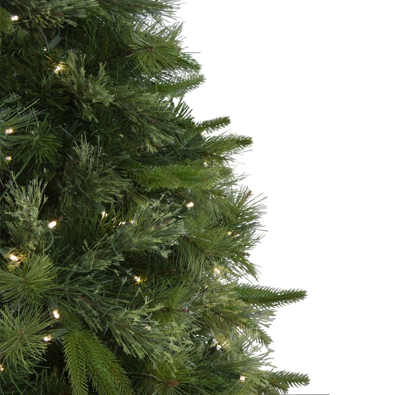 Northlight 7.5' Prelit Artificial Christmas Tree Ashcroft Cashmere Pine - Warm White LED Lights, 5 of 8