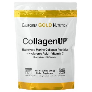 Collagen Peptides Powder with Hyaluronic Acid, Support for Healthy Hair, Skin, Nails, Joints and Bones, Non-GMO, Gluten and Dairy Free, Unflavored, - 1 of 4