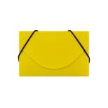 JAM Paper Plastic Business Card Holder Case Yellow Solid Sold Individually (291618971)