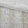 3Pcs Comforter Set, Cozy Bedding Set, Polyester Bed Comforter - 4 of 4