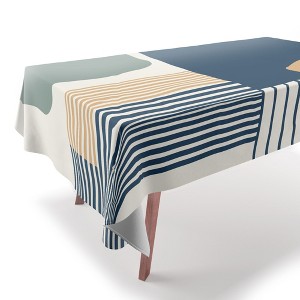Sheila Wenzel-Ganny Cool Color Palette Pattern Tablecloth - Deny Designs - 1 of 2
