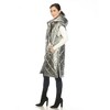 White Mark Women's Metallic Long Puffer Vest - 2 of 4