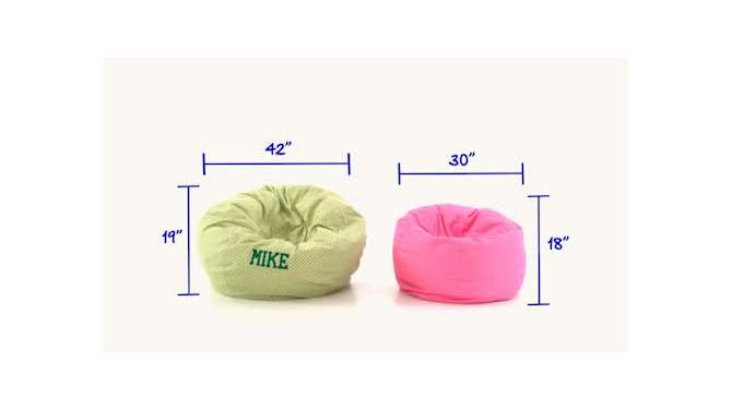 Emma and Oliver Small Bean Bag Chair for Kids and Teens, 2 of 10, play video