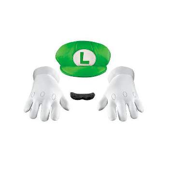 Adult Super Mario Luigi Halloween Costume Accessory Set