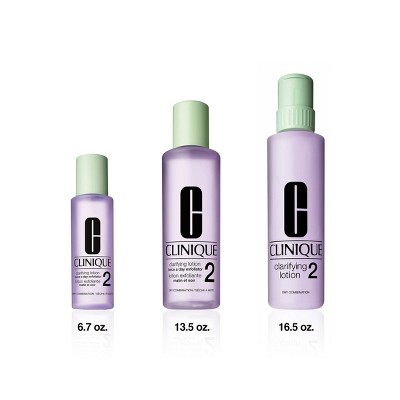 Clinique Clarifying Lotion 2 - 13.5 fl oz - Ulta Beauty: Hypoallergenic, Paraben-Free, Contains Witch Hazel, Hydrating