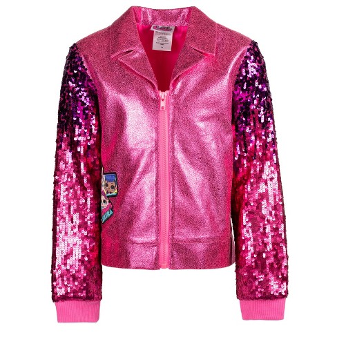 Target girls leather clearance jacket