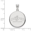 Black Bow Jewelry Sterling Silver California Polytechnic State Mustangs NCAA Large Pendant - 2 of 3