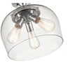 Millennium Lighting Ashford 3 - Light Flush Mount in  Modern Gold - image 3 of 4