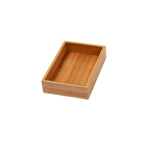 YBM HOME Bamboo Drawer Organizer Storage Box for Kitchen Drawer, Junk Drawer, Office, Bedroom, Children Room, Craft, Sewing, and Bathroom - 1 of 1