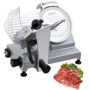 Meat Slicer, 10" Electric 240W Slicer with Stainless Steel Blade - Adjustable Thickness for Restaurant, Deli & Home - 1 of 4