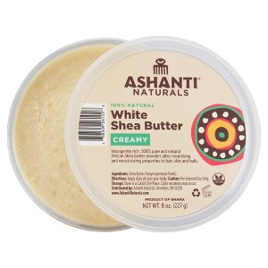 Ashanti African Creamy Shea Butter Anti-Frizz Treatment - White - 8 fl oz - 1 of 4