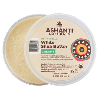 Ashanti African Creamy Shea Butter Anti-Frizz Treatment - White - 8 fl oz