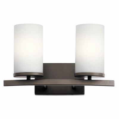 Kichler Lighting Crosby 2 - Light Vanity in  Olde Bronze