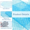 Unique Bargains Sheer Nylon Glitters Wave Mesh Decorative Ribbon Trim 6 Inch 10 Yards - 3 of 4