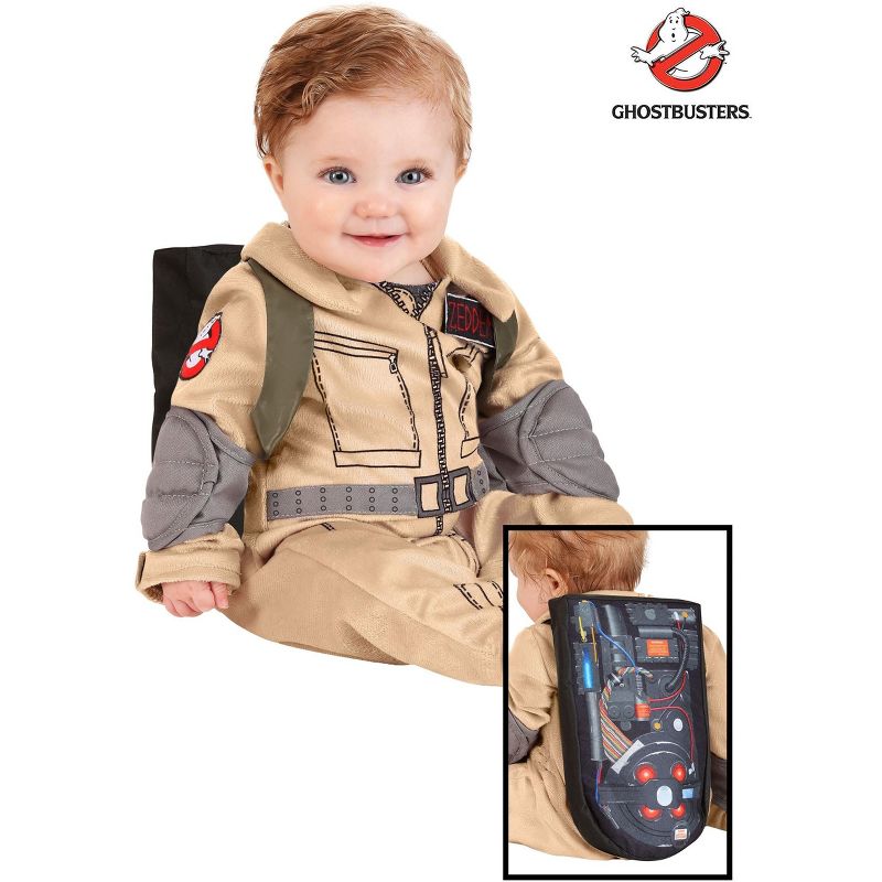 HalloweenCostumes.com Ghostbusters Jumpsuit Costume for Infants., 2 of 4