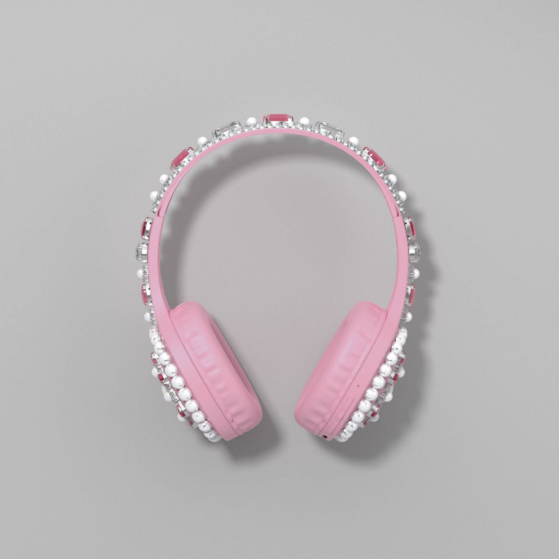 Embellishment Wireless On-Ear Headphones - Snowfall Pink - Heyday™