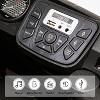 12V Kids Ride On Car Truck w/Parent Remote Control, Spring Suspension, LED Lights, AUX Port, Music (Black, no Tent) - 3 of 4