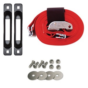 SNAP-LOC E-Track Single Truck Trailer Tie-Down Anchor Kit with 2 in x 16 ft Cam Strap 3,000 lb - 1 of 4