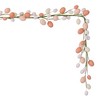 Vickerman Artificial Coral/White Easter Eggs Series - 3 of 4