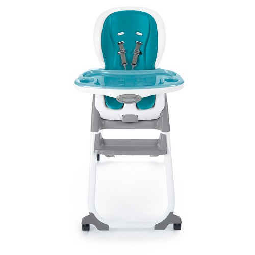 Ingenuity SmartClean Toddler Booster Seat - Peacock Blue