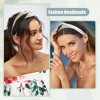 Unique Bargains Women's Fashion Color Block Knotted Wide Headband 1.57" Width 1 Pc - 2 of 4