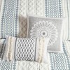 Sapphtopaz 3 Pcs Tufted Cotton Chenille Comforter Set Casual Bedding Set Quilt Set 1 Cover, 2 Pillow Shams, Machine Washable - 2 of 4