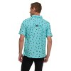 Canada Weather Gear Men’s Short Sleeve Button-Down Shirt – Casual Lightweight Printed Shirt with Chest Pocket - 2 of 4