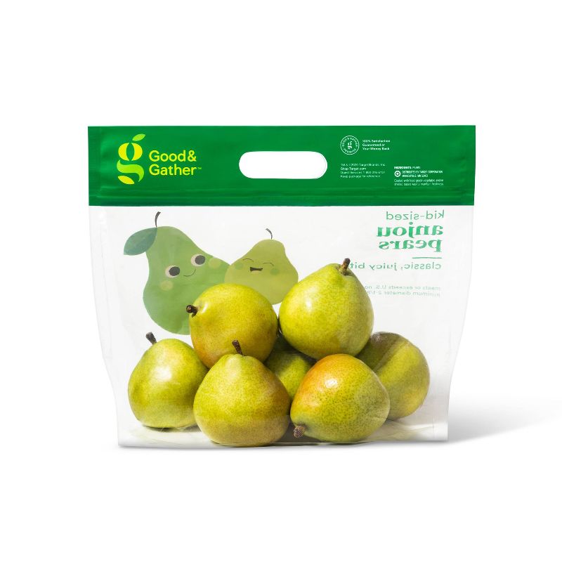 Kid-Sized Anjou Pears - 3lb Bag - Good &#38; Gather&#8482;, 4 of 5