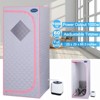 Portable Sauna for Home, Full Size Home Sauna with Steamer and Foldable Chair, Personal Steam Sauna SPA for Relaxation - 4 of 4