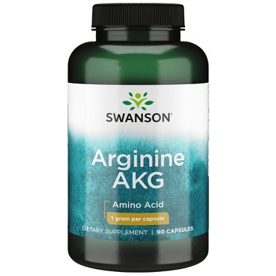 Swanson Arginine AKG 1,000 mg Capsule 90ct.