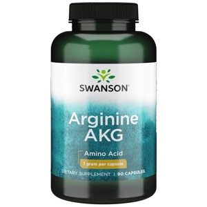 Swanson Arginine AKG 1,000 mg Capsule 90ct - 1 of 4