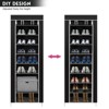 10-Tier Non-Woven Shoe Rack, Space-Saving, Tall & Narrow - 2 of 4